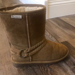 Camel colored Bearpaw boots